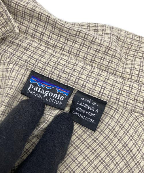 Patagonia（パタゴニア）Patagonia (パタゴニア) Leno Shirt 半袖シャツ ベージュ サイズ:Lの古着・服飾アイテム