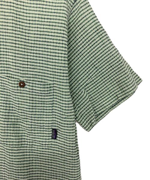 Patagonia（パタゴニア）Patagonia (パタゴニア) ACシャツ　半袖シャツ グリーン サイズ:Lの古着・服飾アイテム