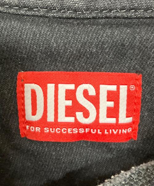 DIESEL（ディーゼル）DIESEL (ディーゼル) プルオーバーパーカー ブラック サイズ:Sの古着・服飾アイテム