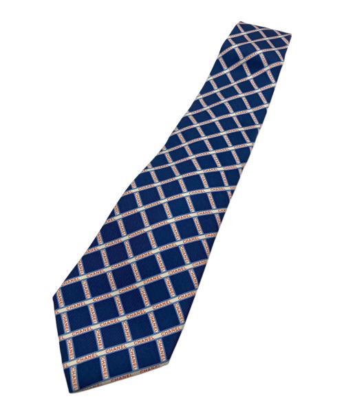 CHANEL（シャネル）CHANEL (シャネル) ネクタイ ネイビー サイズ:FREEの古着・服飾アイテム