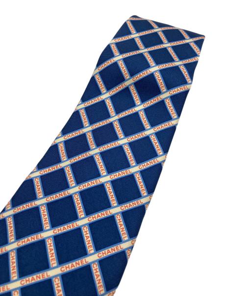 CHANEL（シャネル）CHANEL (シャネル) ネクタイ ネイビー サイズ:FREEの古着・服飾アイテム