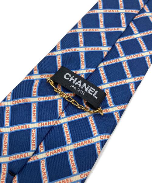 CHANEL（シャネル）CHANEL (シャネル) ネクタイ ネイビー サイズ:FREEの古着・服飾アイテム