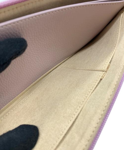 ATAO（アタオ）ATAO (アタオ) L字ファスナー財布 パープルの古着・服飾アイテム