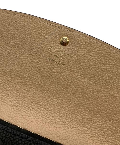 LOUIS VUITTON（ルイ ヴィトン）LOUIS VUITTON (ルイ ヴィトン) ポルトフォイユ・エミリー　長財布 ブラックの古着・服飾アイテム