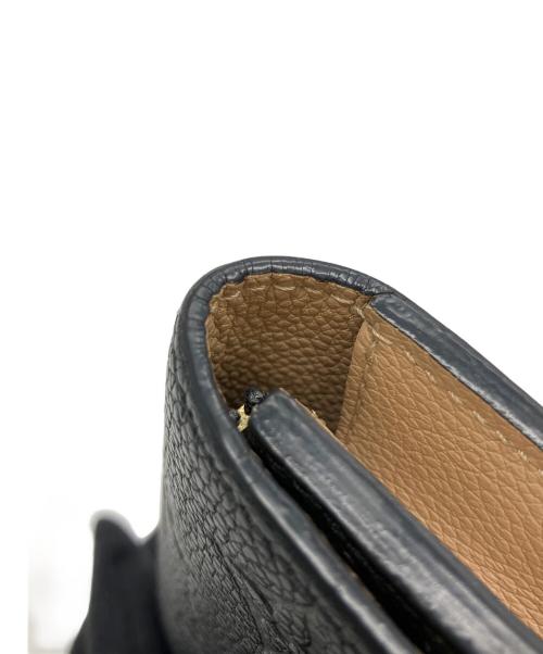 LOUIS VUITTON（ルイ ヴィトン）LOUIS VUITTON (ルイ ヴィトン) ポルトフォイユ・エミリー　長財布 ブラックの古着・服飾アイテム