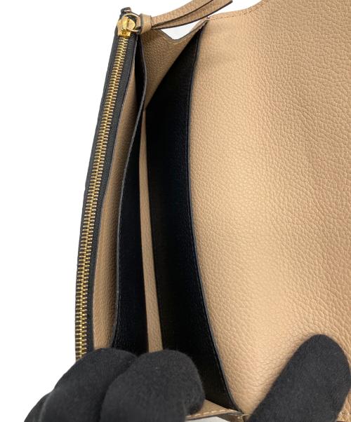 LOUIS VUITTON（ルイ ヴィトン）LOUIS VUITTON (ルイ ヴィトン) ポルトフォイユ・エミリー　長財布 ブラックの古着・服飾アイテム