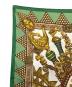 HERMES (エルメス) カレ90　シルクスカーフ 黄緑：18000円