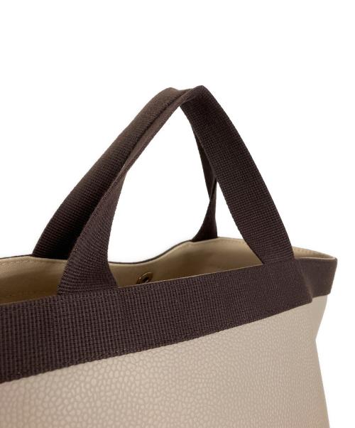 Herve Chapelier（エルベシャプリエ）Herve Chapelier (エルベシャプリエ) 舟形トートバッグ ベージュの古着・服飾アイテム