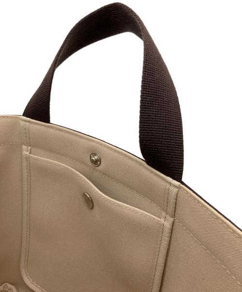 Herve Chapelier（エルベシャプリエ）Herve Chapelier (エルベシャプリエ) 舟形トートバッグ ベージュの古着・服飾アイテム