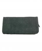 土屋鞄ツチヤカバン）の古着「トーンオイルヌメ　長財布」｜グリーン