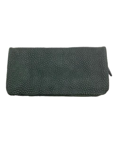 土屋鞄（ツチヤカバン）土屋鞄 (ツチヤカバン) トーンオイルヌメ　長財布 グリーンの古着・服飾アイテム