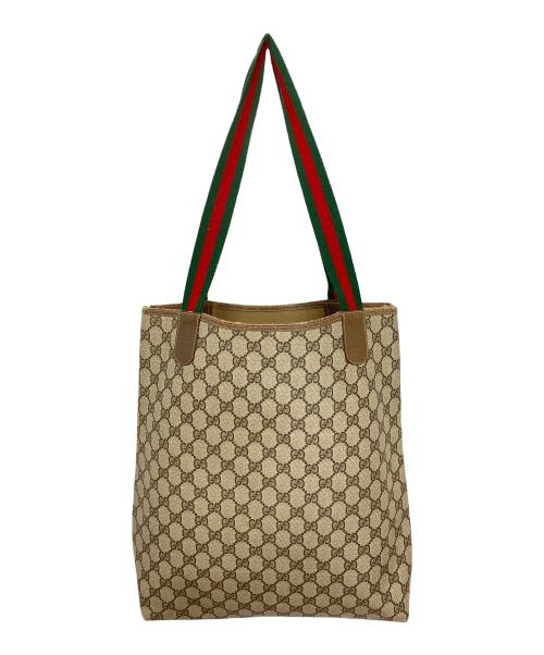 GUCCI（グッチ）GUCCI (グッチ) トートバッグ ブラウンの古着・服飾アイテム