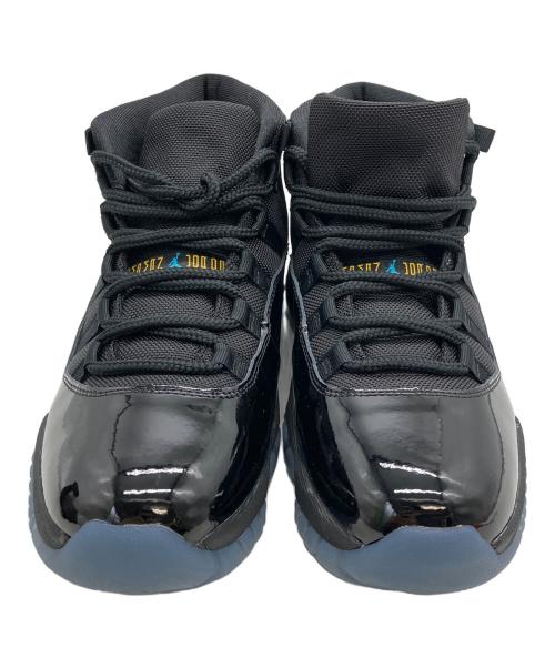 NIKE（ナイキ）NIKE (ナイキ) エアジョーダン11 レトロ　スニーカー ブラック×ブルー サイズ: 27cmの古着・服飾アイテム