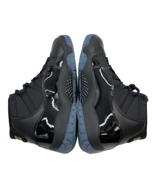 NIKE（ナイキ）NIKE (ナイキ) エアジョーダン11 レトロ　スニーカー ブラック×ブルー サイズ: 27cmの古着・服飾アイテム