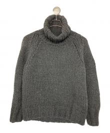 TMT（ティーエムティー）の古着「ROUGH GAUGE HAND KNIT　厚手ニット」｜グレー