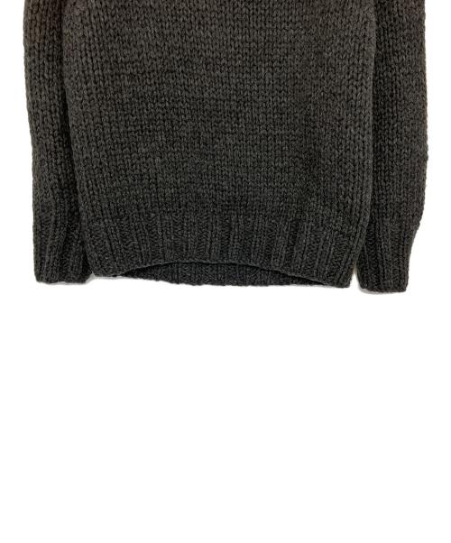 TMT（ティーエムティー）TMT (ティーエムティー) ROUGH GAUGE HAND KNIT　厚手ニット グレー サイズ:Mの古着・服飾アイテム