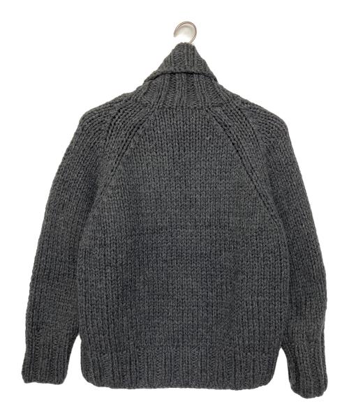 TMT（ティーエムティー）TMT (ティーエムティー) ROUGH GAUGE HAND KNIT　厚手ニット グレー サイズ:Mの古着・服飾アイテム