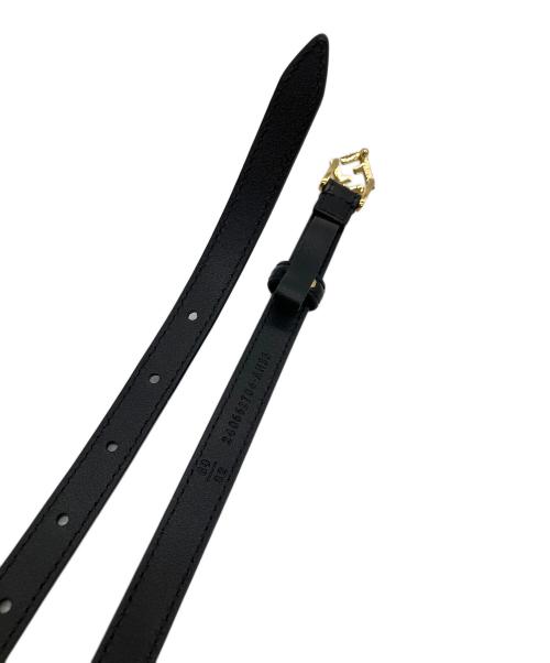 FENDI（フェンディ）FENDI (フェンディ) ダイヤモンドロゴベルト ブラック サイズ:80/32の古着・服飾アイテム