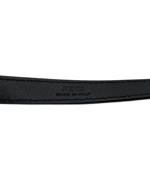 FENDI（フェンディ）FENDI (フェンディ) ダイヤモンドロゴベルト ブラック サイズ:80/32の古着・服飾アイテム
