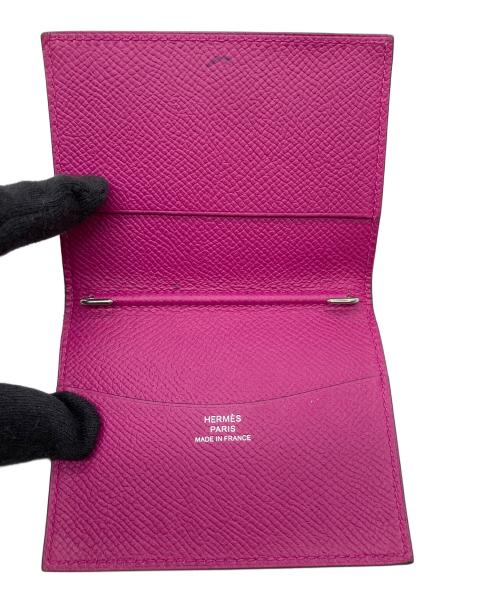 HERMES（エルメス）HERMES (エルメス) アジェンダPM　手帳カバー ピンクの古着・服飾アイテム
