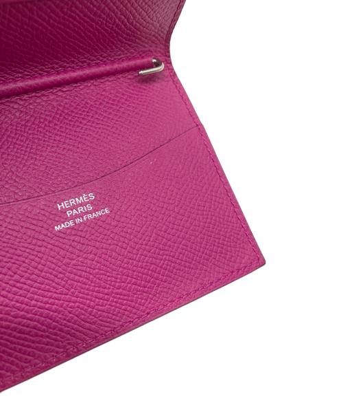 HERMES（エルメス）HERMES (エルメス) アジェンダPM　手帳カバー ピンクの古着・服飾アイテム