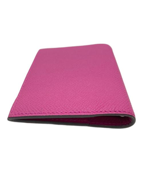 HERMES（エルメス）HERMES (エルメス) アジェンダPM　手帳カバー ピンクの古着・服飾アイテム