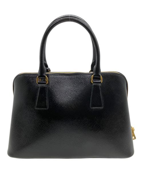 PRADA（プラダ）PRADA (プラダ) サフィアーノヴェルニーチェ 2WAYバッグ ブラックの古着・服飾アイテム