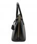中古・古着 PRADA (プラダ) サフィアーノヴェルニーチェ 2WAYバッグ ブラック：90000円