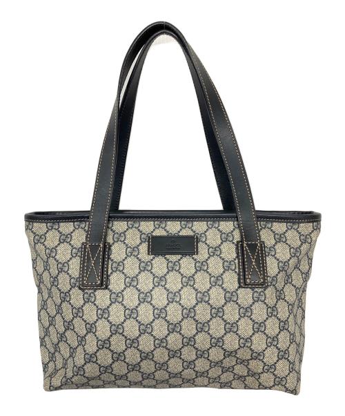 GUCCI（グッチ）GUCCI (グッチ) トートバッグ グレーの古着・服飾アイテム