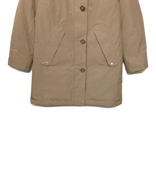 FOX FIRE（フォックスファイヤー）FOX FIRE (フォックスファイヤー) Snow Drop Coat　ダウンコート ベージュ サイズ:Mの古着・服飾アイテム