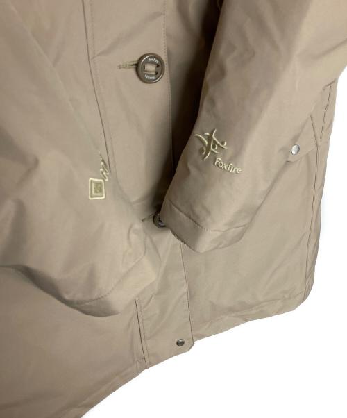 FOX FIRE（フォックスファイヤー）FOX FIRE (フォックスファイヤー) Snow Drop Coat　ダウンコート ベージュ サイズ:Mの古着・服飾アイテム
