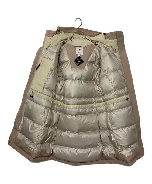 FOX FIRE（フォックスファイヤー）FOX FIRE (フォックスファイヤー) Snow Drop Coat　ダウンコート ベージュ サイズ:Mの古着・服飾アイテム