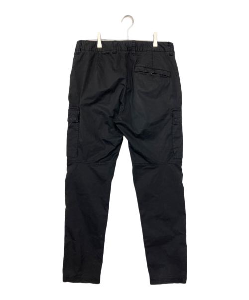 STONE ISLAND（ストーンアイランド）STONE ISLAND (ストーンアイランド) カーゴパンツ ブラック サイズ:78.5cm (W31)の古着・服飾アイテム