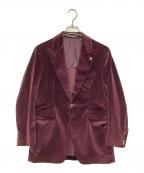 TAGLIATOREタリアトーレ）の古着「ベロアジャケット」｜レッド