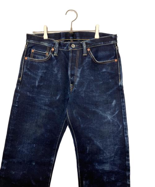 IROHEART（IROHEART）IROHEART (IROHEART) 25ozセルビッチデニム ストレート インディゴ サイズ:81cm (W32)の古着・服飾アイテム