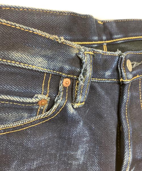 IROHEART（IROHEART）IROHEART (IROHEART) 25ozセルビッチデニム ストレート インディゴ サイズ:81cm (W32)の古着・服飾アイテム