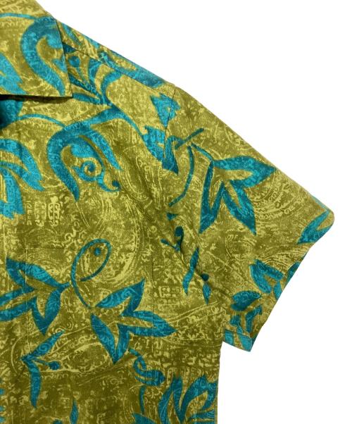 reyn spooner（レイン スプナー）reyn spooner (レイン スプナー) 70s前期 半袖シャツ グリーン サイズ:XLの古着・服飾アイテム