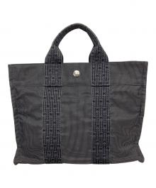 HERMES（エルメス）の古着「エールライン　ハンドバッグ」｜ブラック