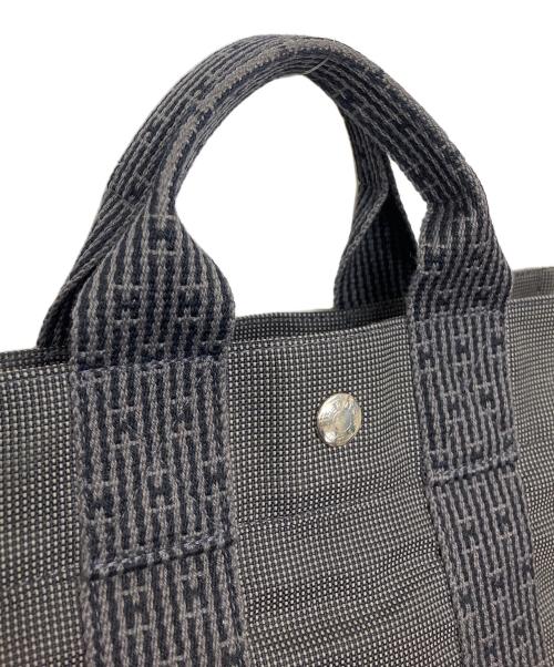 HERMES（エルメス）HERMES (エルメス) エールライン　ハンドバッグ ブラックの古着・服飾アイテム