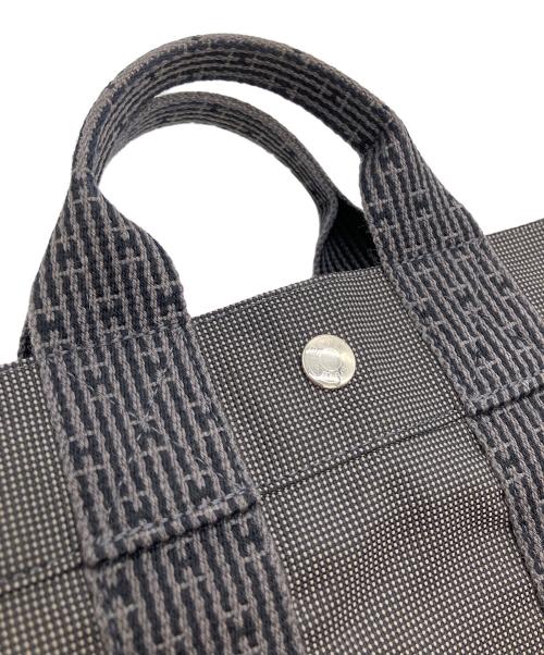 HERMES（エルメス）HERMES (エルメス) エールライン　ハンドバッグ ブラックの古着・服飾アイテム