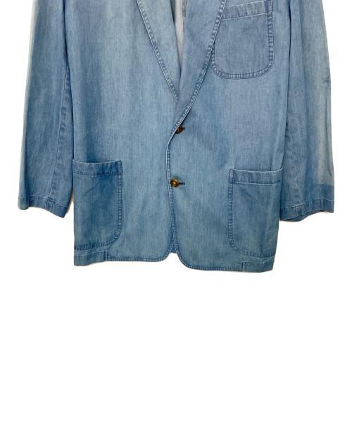 Burberry's（バーバリー）Burberry's (バーバリー) テーラードジャケット ブルー サイズ:Mの古着・服飾アイテム