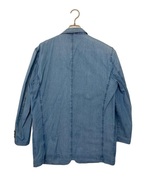 Burberry's（バーバリー）Burberry's (バーバリー) テーラードジャケット ブルー サイズ:Mの古着・服飾アイテム