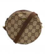 GUCCIグッチ）の古着「GGキャンバス ショルダーポーチ」｜ブラウン