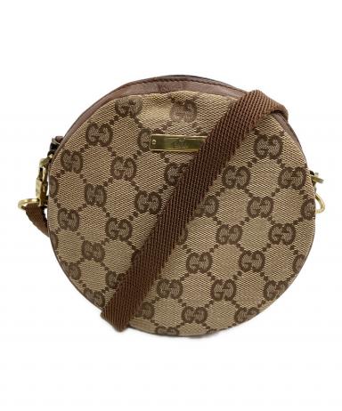 中古・古着通販】GUCCI (グッチ) GGキャンバス ショルダーポーチ