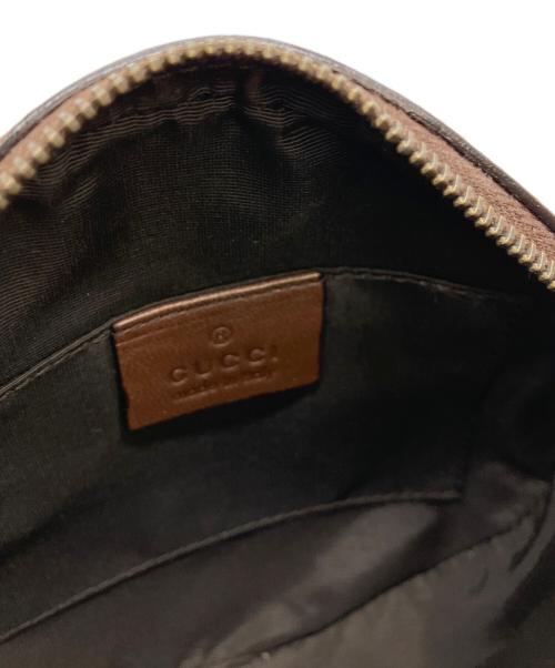 GUCCI（グッチ）GUCCI (グッチ) GGキャンバス ショルダーポーチ ブラウンの古着・服飾アイテム