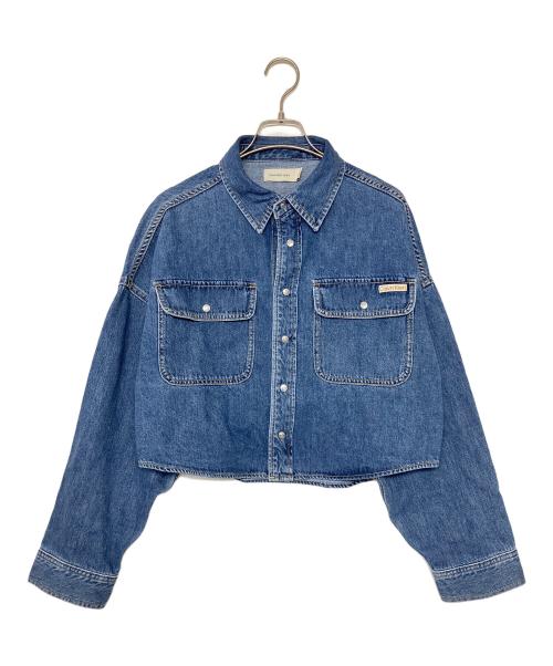 Calvin Klein Jeans（カルバンクラインジーンズ）Calvin Klein Jeans (カルバンクラインジーンズ) デニムジャケット インディゴ サイズ:XSの古着・服飾アイテム
