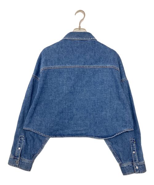 Calvin Klein Jeans（カルバンクラインジーンズ）Calvin Klein Jeans (カルバンクラインジーンズ) デニムジャケット インディゴ サイズ:XSの古着・服飾アイテム