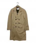 ESSENTIEL Antwerpエッセンシャル・アントワープ）の古着「ダブルコート」｜ベージュ