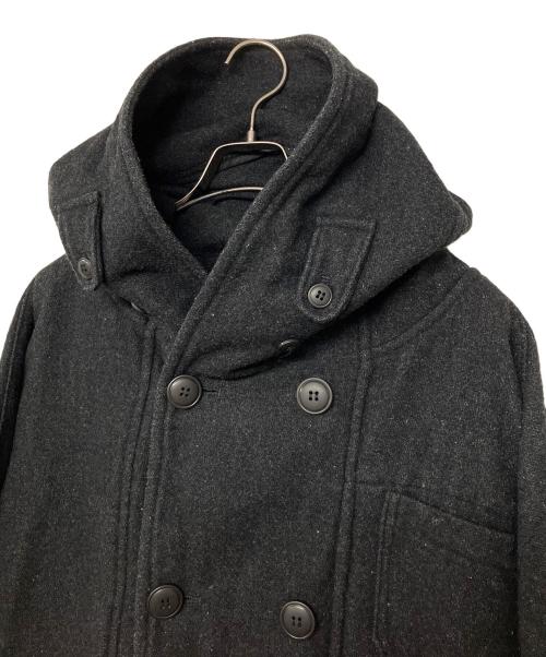 フィッシャーマンズウールコート（フィッシャーマンズウールコート）フィッシャーマンズウールコート (フィッシャーマンズウールコート) フィッシャーマンズウールコート ブラック サイズ:38の古着・服飾アイテム