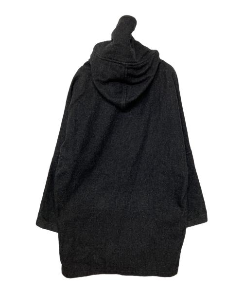 フィッシャーマンズウールコート（フィッシャーマンズウールコート）フィッシャーマンズウールコート (フィッシャーマンズウールコート) フィッシャーマンズウールコート ブラック サイズ:38の古着・服飾アイテム